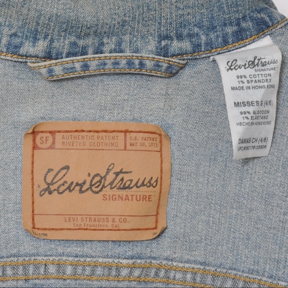 Levi's Vest Vintage Blue Jean - Picture 4 of 5